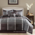 Madison Park Westdale Comforter Duvet Cover Jacquard Grey Bedding Set